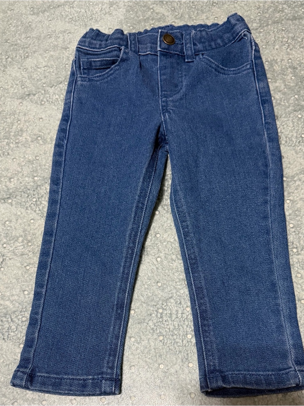 Garanimals Girls Navy Straight-Leg Jeans